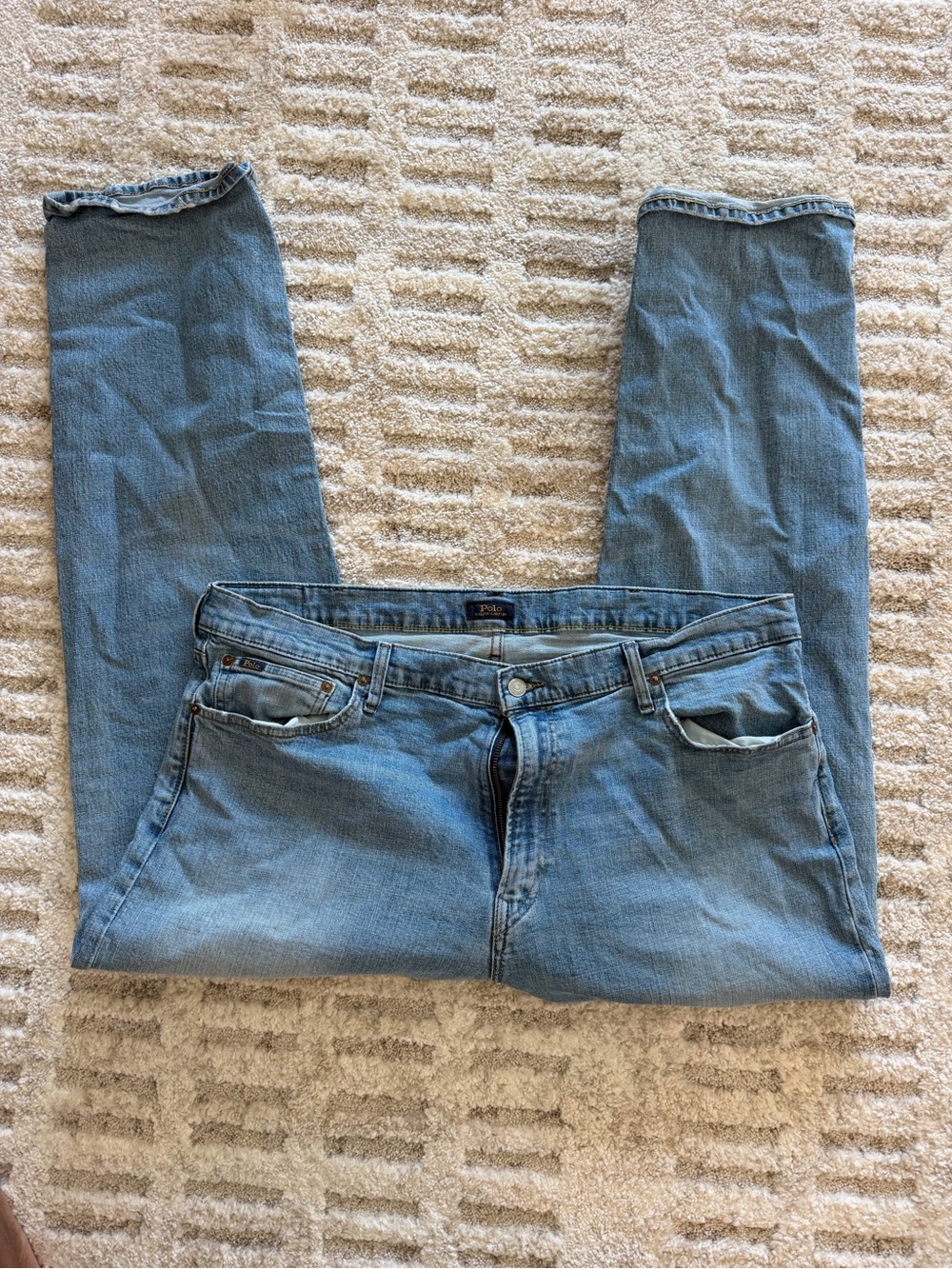 Ralph Lauren Light Blue Relaxed Straight Jeans
